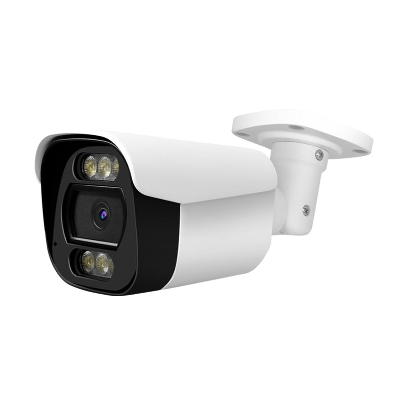 1080P CCTV Camera (Hybrid 4-in-1 HD-CVI/TVI/AHD/960H Analog CVBS) Outdoor Indoor, 6pcs IR-LEDs, ICR, 2.8mm Lens, 105° Wide Angle, Full Metal Housing, for 960H,720P,1080P,5MP,4K Analog DVR Bullet