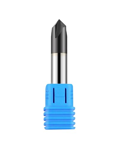 3/8in Solid Carbide End Mill, Chamfer Mill-Double End, 4 Flute 3/8in, 4 Flute
