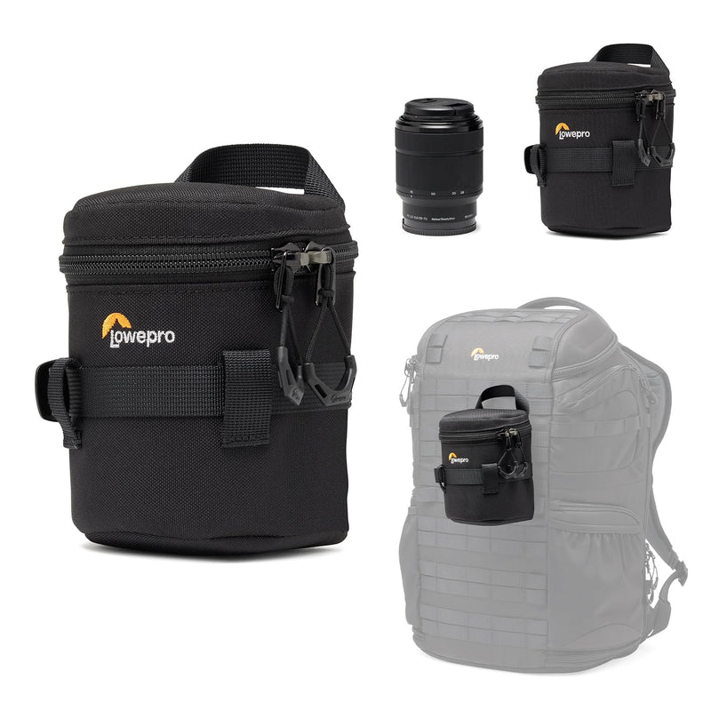 Lowepro ProTactic LCS 9 x 13 III Camera Lens Case, Camera Lens Pouch Bag, fits 24-70mm F/2.8, for DSLR and Mirrorless Cameras, Vol-0.5L Dim:5.12x3.54x3.54in, Camera Bag,for Photographer/Videographer cm 9 x 13 III - new