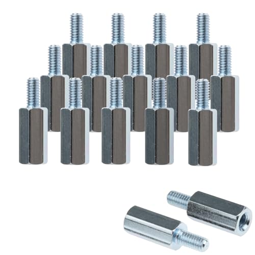 Kado M4x14mm Hex Stainless Steel Standoff Spacer Screw Nut Bolt Set 16pcs 16-Pack