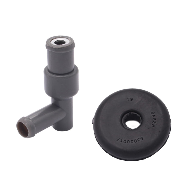 PCV Valve 5175352AA and PCV Grommet 53030017, Replacement for Dodge Ram 1500 Dakota, PCV Crankcase Vent Valve Kit Replacement for Jeep Grand Cherokee 5.2L 5.9L