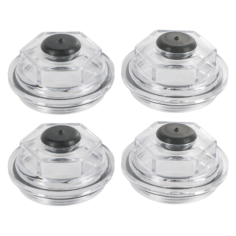 Oil Bath Dust Caps Compatible with Dexter 6k - 8K 8-218, 8-219 General Duty Axles Built After 1989 for Dexter 6K 7K 8K 2.75" Threads Trailer Axle Plastic Cover 21-35 23-29 Oil Caps K71-038-00 (4PCS） 4PCS Oil Caps