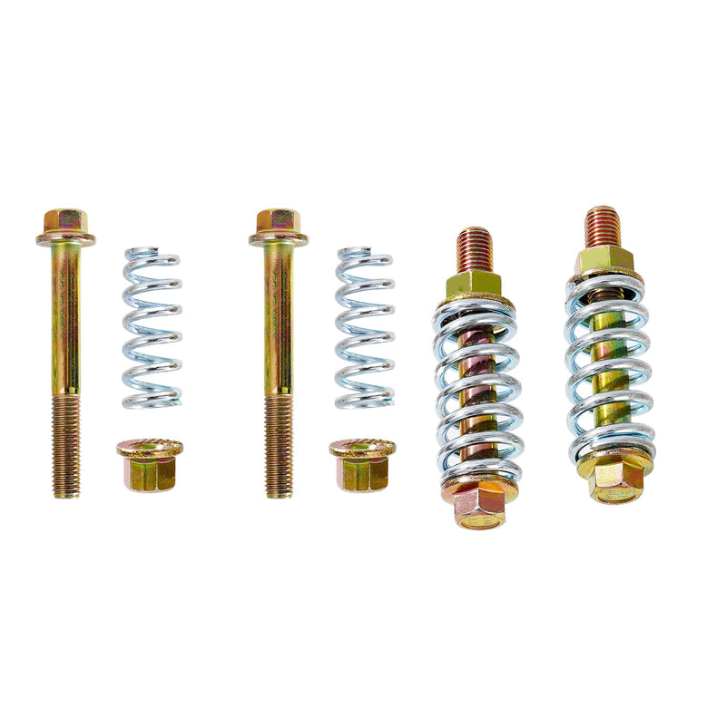 4 Pack Exhaust Bolt and Spring M10-1.5x67mm Exhaust Spring Bolt & Nut Harware kit