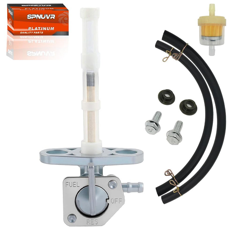 Motorcycle Fuel Petcock Gas Oil Fuel Filter Fit for Honda CRF 50 70 80 100 150 230F XR 200 250 350 400 500 600 650R Fuel Valve Tank Switch 16950-GEL-701 16950-GCF-671