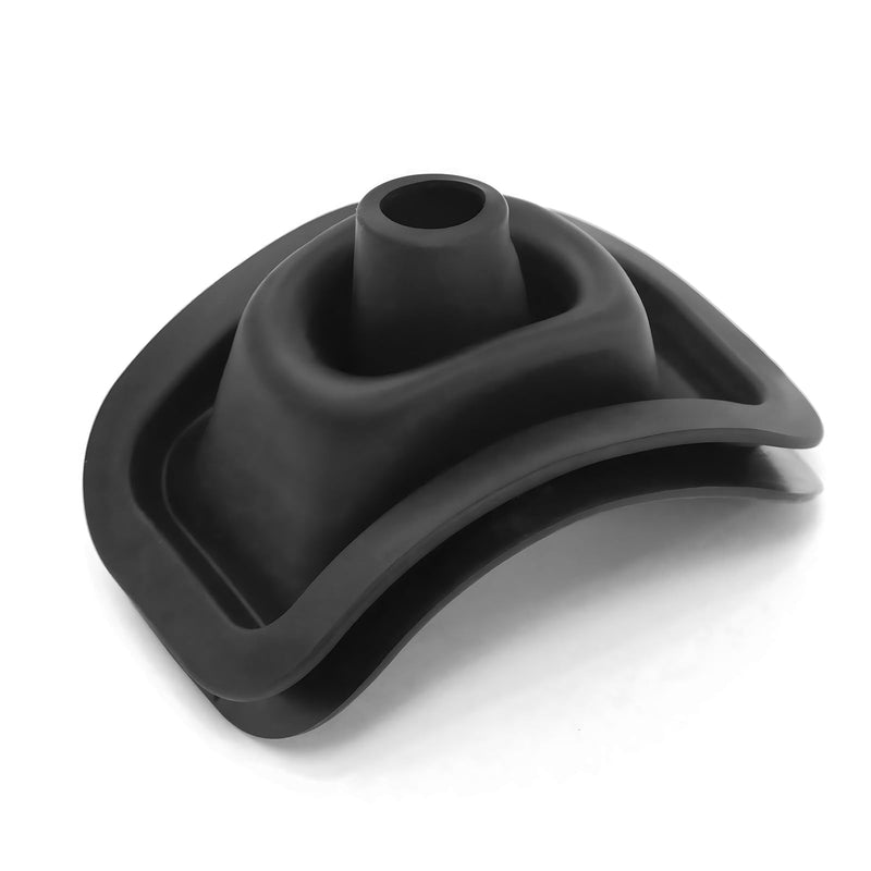 Car Manual Shifter Boot, Rubber Shifter Lever Handle Boot Seal, Shifter Boot Cover Replacement Accessories, OEM #26093753 47106 2609-3753, Compatible with Chevrolet Models (Black)