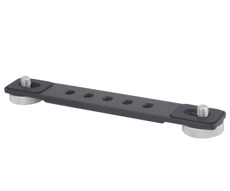 Aluminum 1/4 Camera Extension Bracket for DJI Pocket 3, Tripod Accessories Camera Mic/Flash Bracket with 1/4''-20 Screw