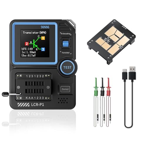 DEWIN LCR-P1 Transistor Tester Multifunction Electronic Component Tester