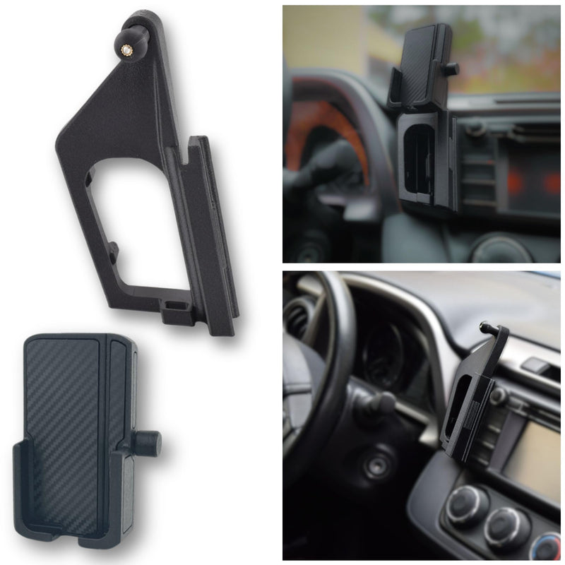 Dash Phone Holder for Toyota RAV4 (2013, 2014, 2015, 2016, 2017, 2018) - Custom Fit No-Drill Cradle Mount - Secure Dashboard Accessory for iPhone, Samsung, Pixel - Non-Blocking Vent Design