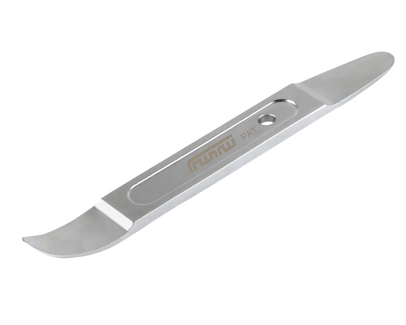Metal Skin Wedge Tool Mini Pocket EDC (Curved & Straight) Patented - Popularly Used in The Aviation/Automotive Industry Curved & Straight (Mini)