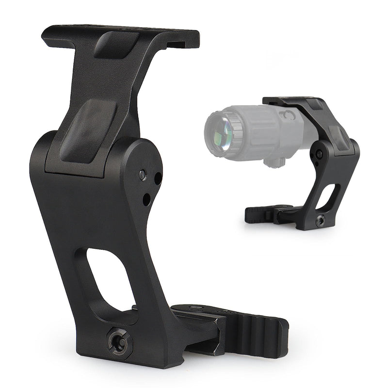 YSS Tactical FTC Magnifier Mount with Fast QD Lever 2.91" Optical Centerline Height Flip to Center Mechanism CNC Aluminum Compatible G23,G30,G33,G43,G45, 3X, 6X Etc