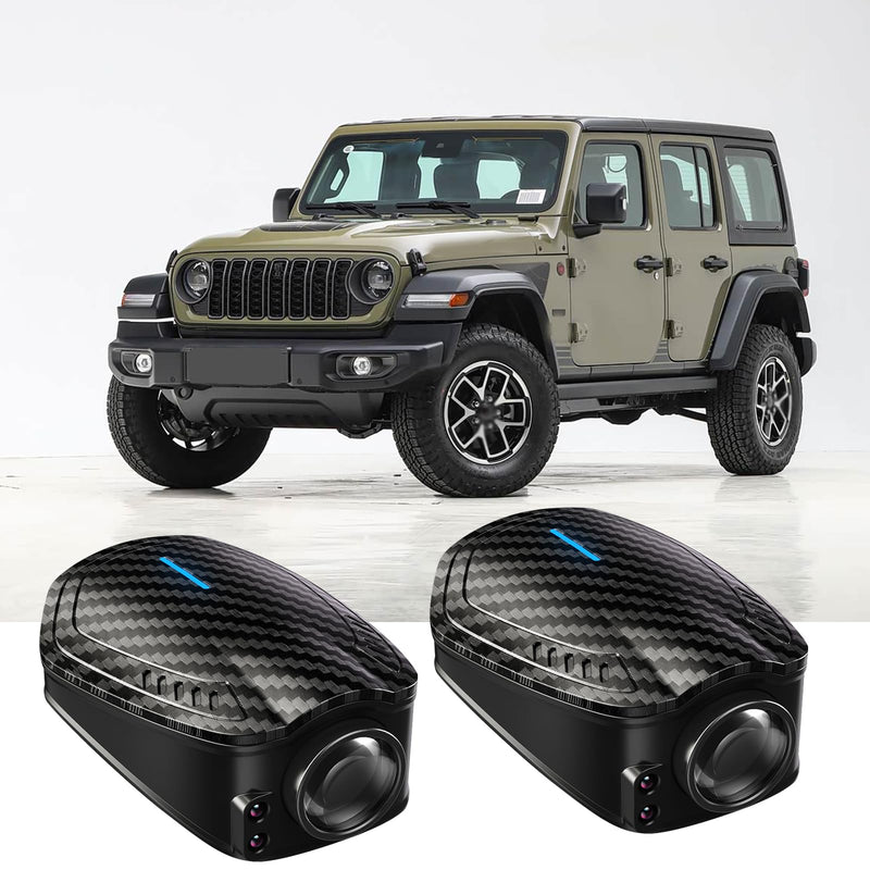 2PCS Custom Car Door Light Projector Led Car Door Projector Rechargeable HD Car Welcome Courtesy Ghost Shadow Lamp Fit for All Cars (for JEEE-) for JEEE