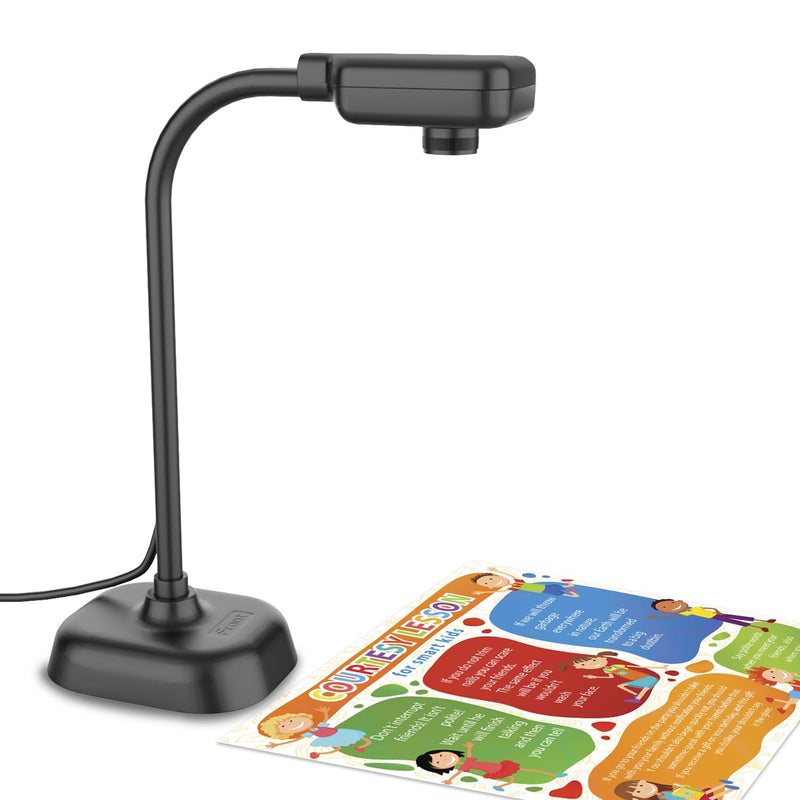 Document Camera for Teachers and Classroom, Gawervan USB Webcam/Doc Camera Built-in Mic— Mac OS, Windows, Chromebook Compatible for Live Demo, Web Conferencing, Distance Learning, Remote Teaching KB200