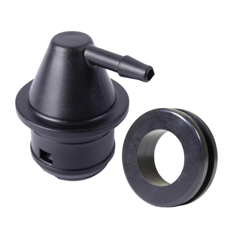 Buggies Unlimited Club Car Golf Cart Fuel Tank Vent Assembly with Insulation Grommet | Compatible with 1992-2015 DS & 2004-2015 Precedent Models (with Kawasaki Engine)