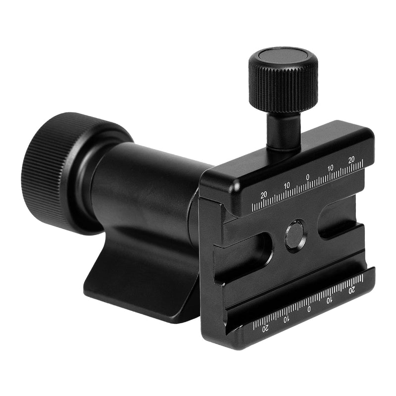 Monopod Gimbal Head with Arca-Swiss Dovetail Quick Release Plate | Rapid Side-Saddle Tilt Adjustment for Telephoto Lenses | Tripod Mount | Professional Photography & Video Gear for DSLR/Camcorders