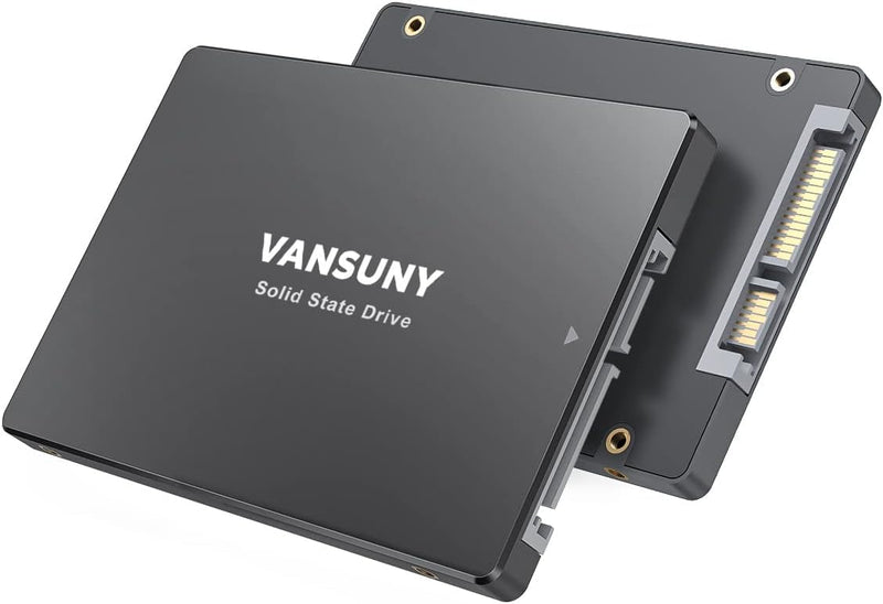 Vansuny 2TB SATA III SSD Internal Solid State Hard Drive 2.5” Internal Drive Advanced 3D NAND Flash Up to 500MB/s SSD Hard Drive for PC Laptop Desktop SATA 2.5"