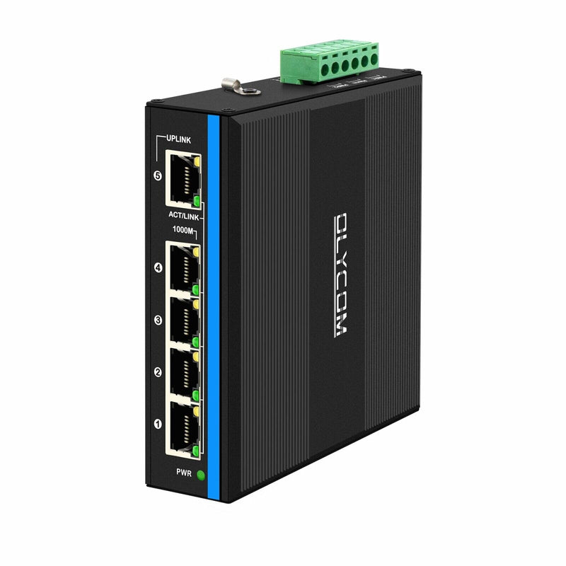 PoE Extender 4-Port Full Gigabit Ethernet PoE Repeater Splitter with 48V 90W PoE++ in and 4 PoE af/at Out IEEE802.3af/at/bt for Outdoor Use No Need Power Adapter
