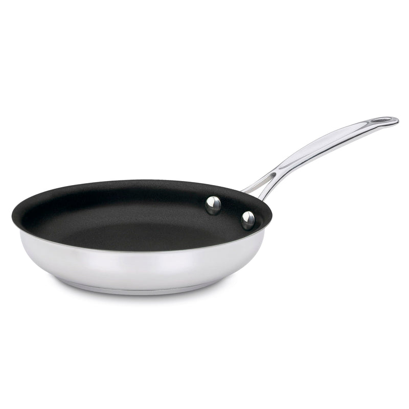 Cuisinart Chef's Classic 7" Stainless Steel Nonstick Skillet engineered with PURELYCERAMIC™, 722C-18NS