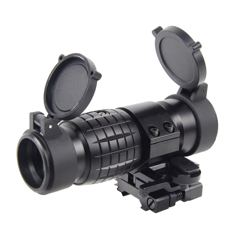 Red Dot Magnifier, 3X Magnifier Scope Flip to Side, for Airosft