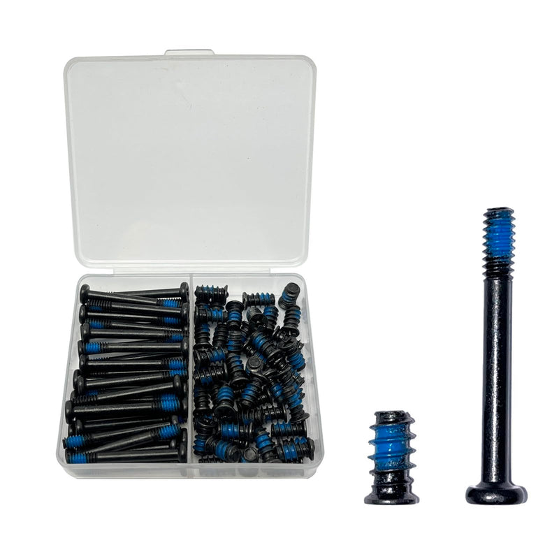 Pc Screws Kit, Pc Fan Screws and AIO Cooler Fan Screws, for 60mm 80mm 90mm 92mm 120mm 140mm 240mm 360mm Radiator Computer Screws (30mm UNC 6-32 30PCS / M5x10mm 50PCS)