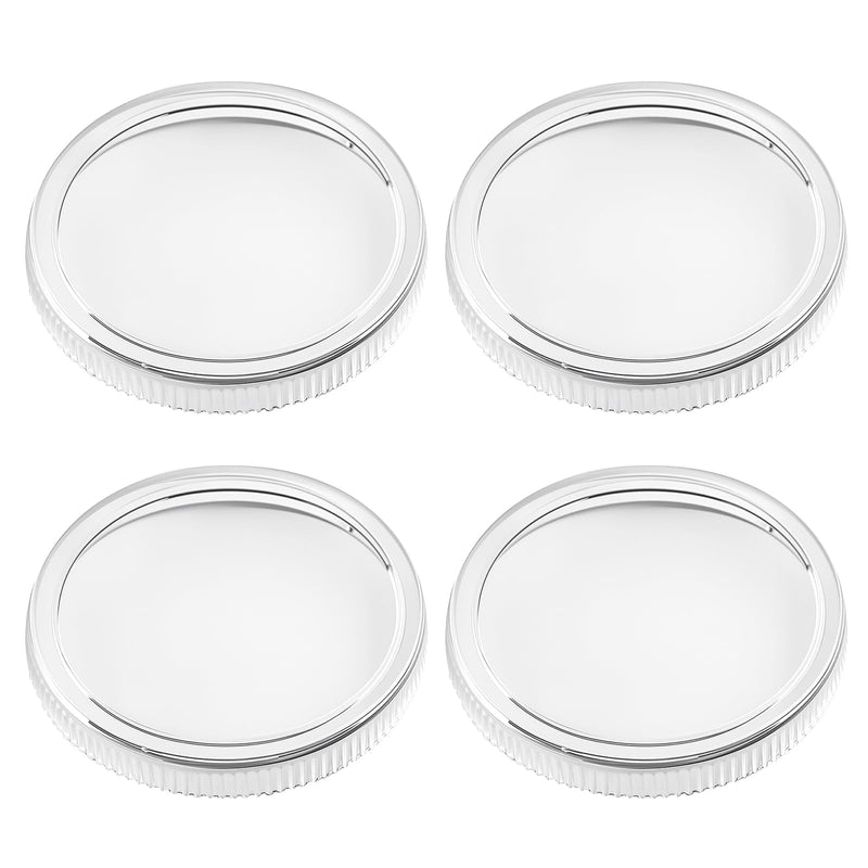 2" Replacement Clear Lens Covers, 1/4 Turn Twist Lock Protective Lens Replacement Regulator Gauge Cover, Clarity Universal Lens Cover Fit for Most 2 inch Digital Pressure Gauge, 4 Lenses