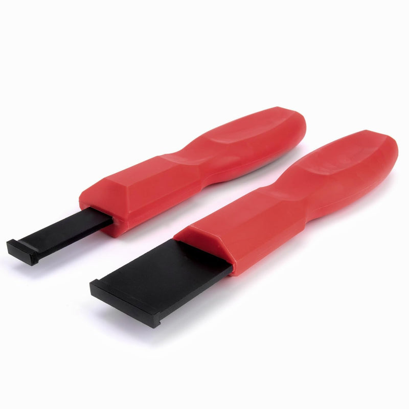 Carbide Scraper Super Carbide Gasket Scraper for 1-1/4 Inch and 5/8 Inch-Carbide Scraper for Metal，Carbide Scraper Set (2-Piece)