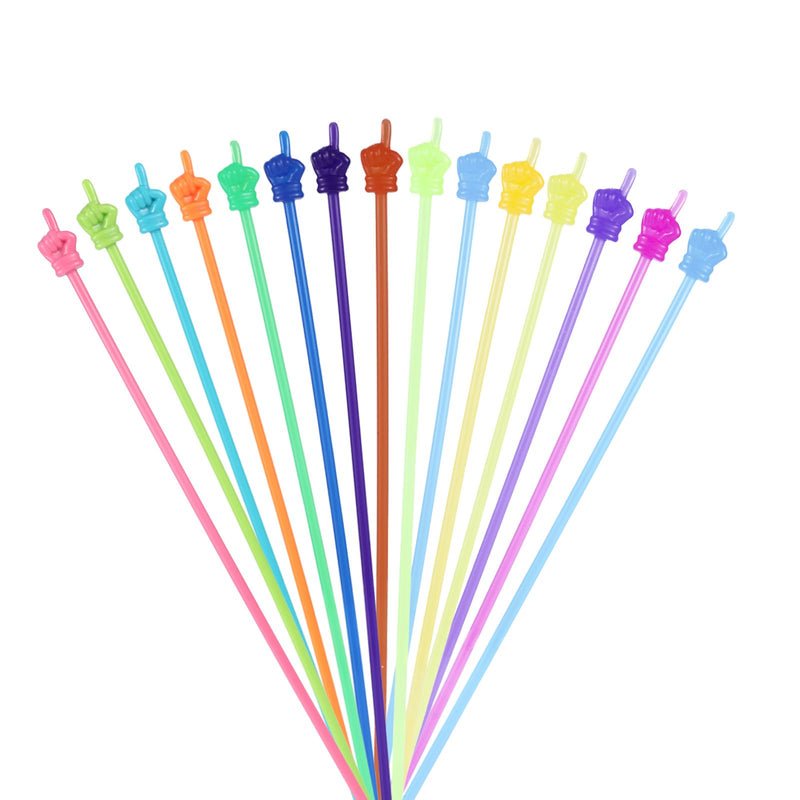 40pcs Mini Hand Pointers, 11.8in Teachers Finger Pointer Sticks Bendable Reading Guides, Classroom Teaching Aids for Kids Kindergarten Interactive Learning Reading Supplies (Transparent, Macaron)