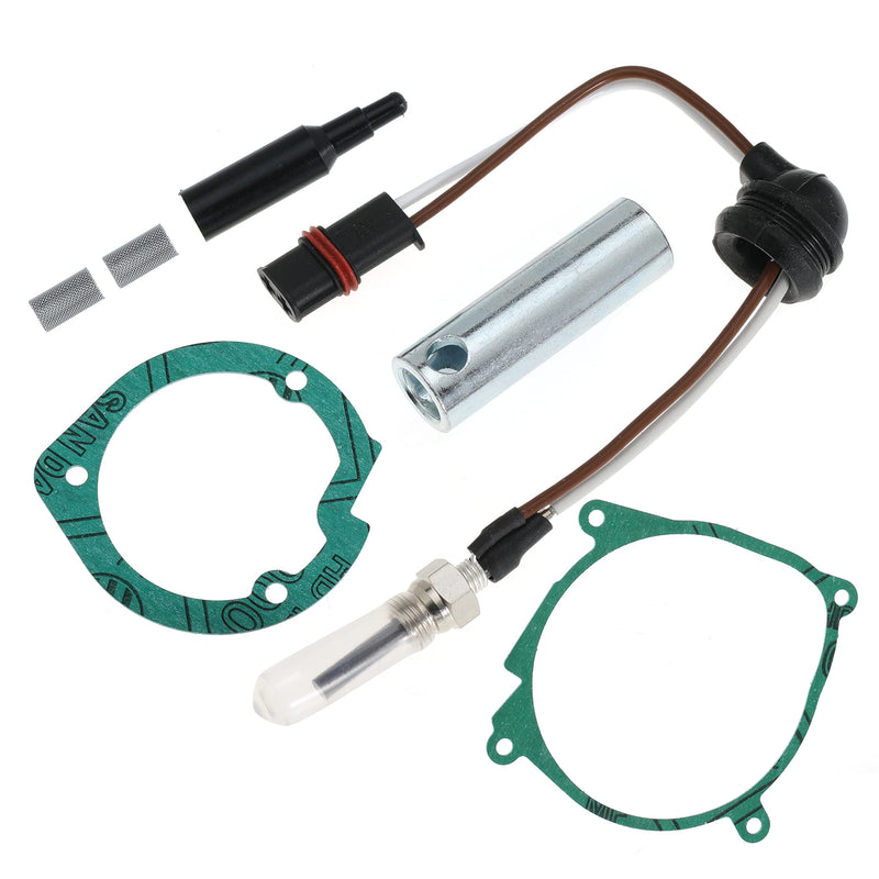 12V Glow Plug Repair Kit Heater Maintenance Kit for Eberspacher Espar Airtronic 2KW D2 D4 D4S Diesel Parking Heaters, with Filter Screen, Replaces 252069011300 252069100102 252069060001 252069010003 Style A