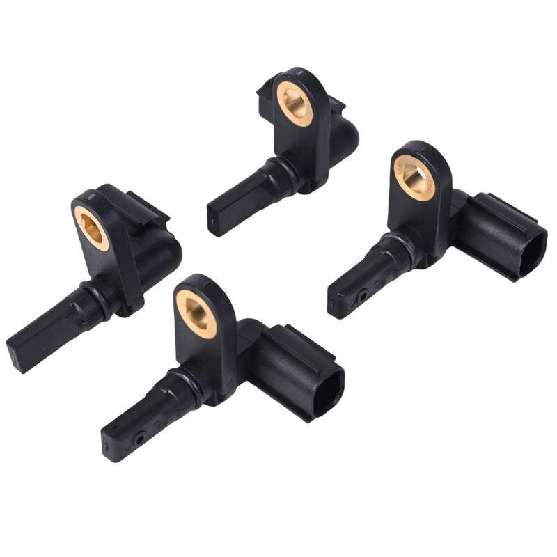 ABS Wheel Speed Sensor - Front Rear Left Right Fit for 2007-2017 Toyota Tundra Driver and Passenger Side ABS Sensor Replace# 89542-0C020 89543-0C020 Wheel Speed Sensor Set of 4 89542-0C020+89543-0C020