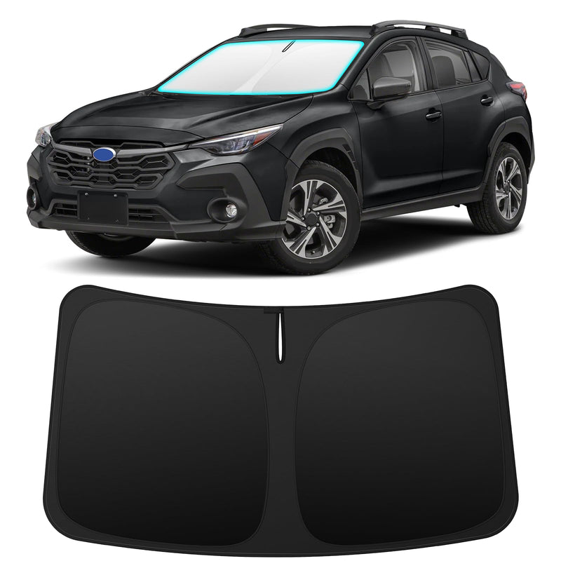 INSAUTO Foldable Windshield Sun Shade for Subaru Crosstrek 2018-2026, Heat & UV Protection Car Sunshade with Storage Bag, Keep Interior Cool & Easy Installation Sunshade for 2018-2025 Subaru Crosstrek