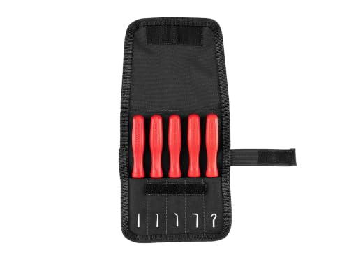 TEKTON Pointed Pick and Hook Set, 5-Piece | PNH90402 Pick and Hook Set (5-Piece, Pouch)