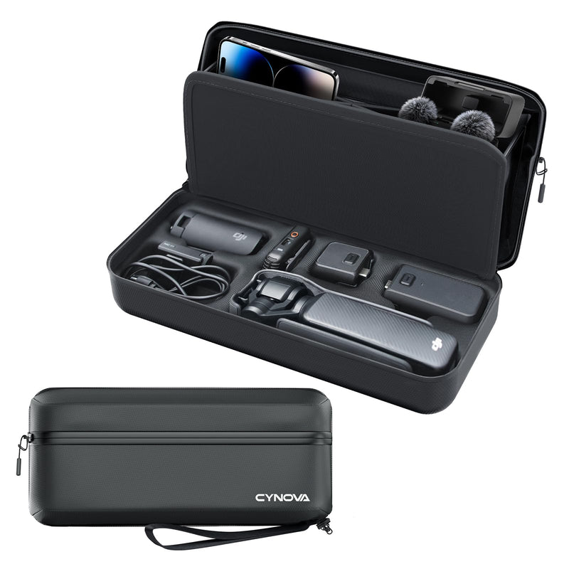 DJI Osmo Pocket 3 Carrying Case for DJI Osmo Pocket 3/4/Xtra Muse | for Creator Pocket 3 Combo Accessories, Portable Nylon Storage Protective Bag Compatible with Osmo Pocket 3 Accessories