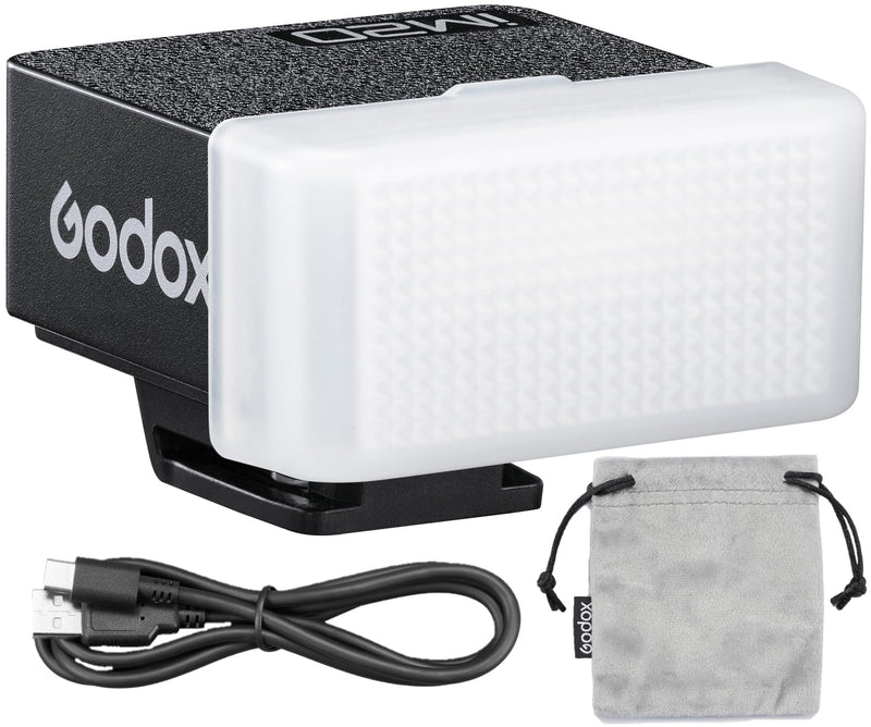 Godox iM20 Camera Flash with Diffuse, GN10, USB-C, Built-in Battery, | 5 Levels Flash Power, 440 Full-Power Flashes, Single-Contact Hotshoe, for Canon Sony Nikon Fuji Olympus Panasonic