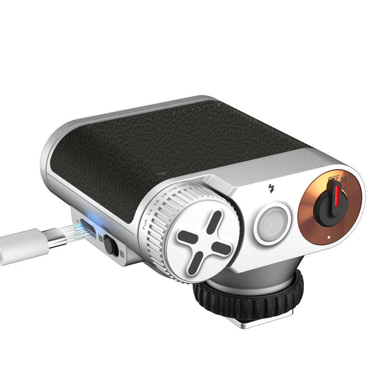 VILTROX 24W/s Retro Flash for Camera, 0.1-1.5s Recycle Small Camera Flash, 800mAh On Camera Mini Flash GN12 with 7 Levels, S1/S2 Optical Control for Sony Fujifilm Canon Nikon Olympus (Z1+)