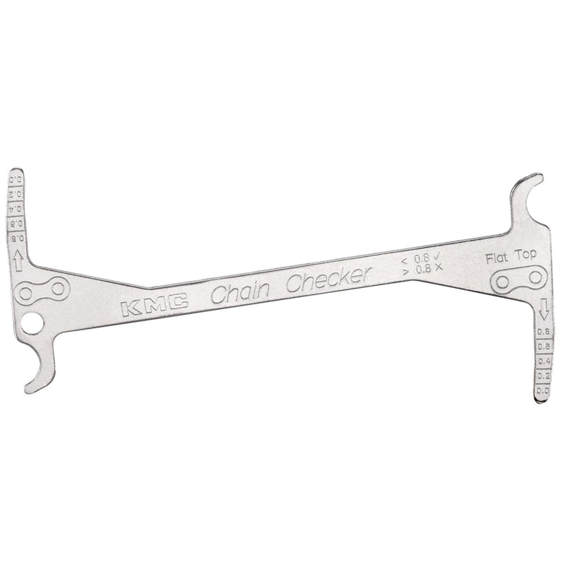 KMC Easy Chain Checker Chain Wear Indicator Tool, Universal, Silver