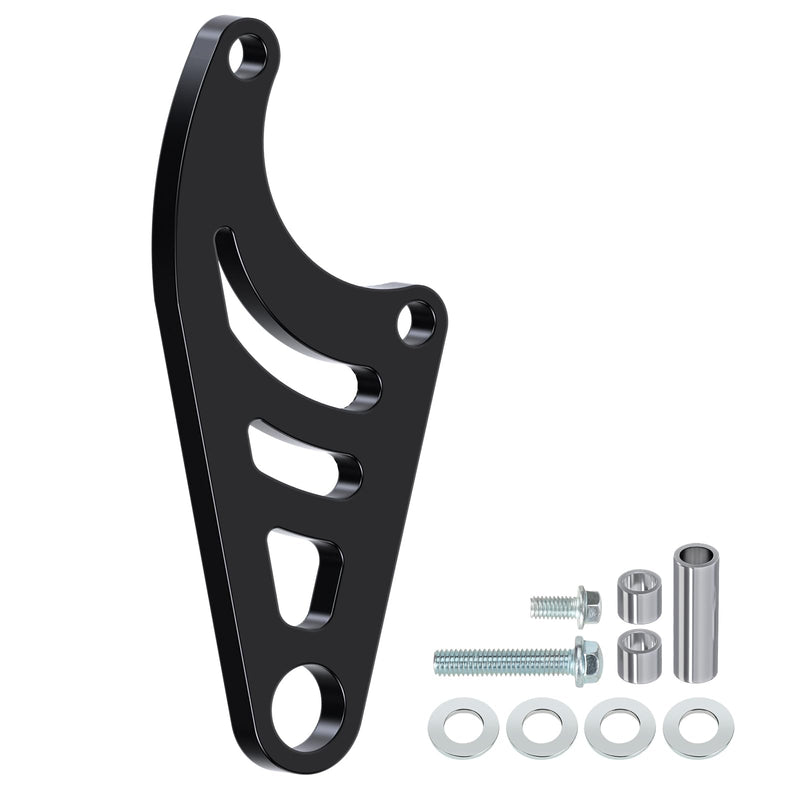 Mini Bike Hydraulic Brake Rear Caliper Bracket Kit Replacement for Coleman CT100U Trail 100 98cc 3.0HP Minibike Brake Powersports Gas Powered Assembly Parts Accessories Black