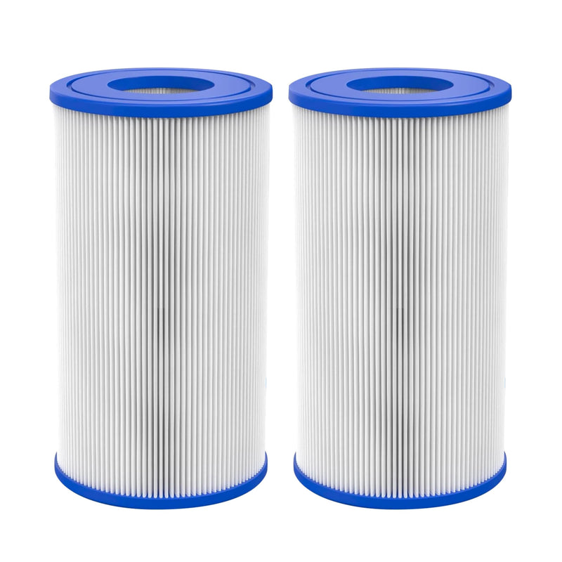 The Pod Company Chiller Replacement Filters – 2 Pack, 20 Micron Pleated Cartridge, 6" x 3" OD x 3" ID (For Cold Plunge Water Chillers) | Pleated Cartridge, 3" OD x 3" ID, For Cold Plunge Water Chillers 2-pack