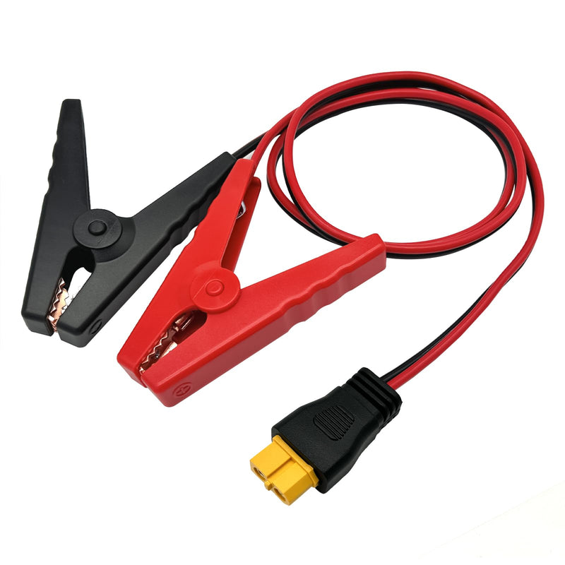XT60 Female to Battery Alligator Clip Cable XT60 Connector with Battery Clip Power Charging Cable