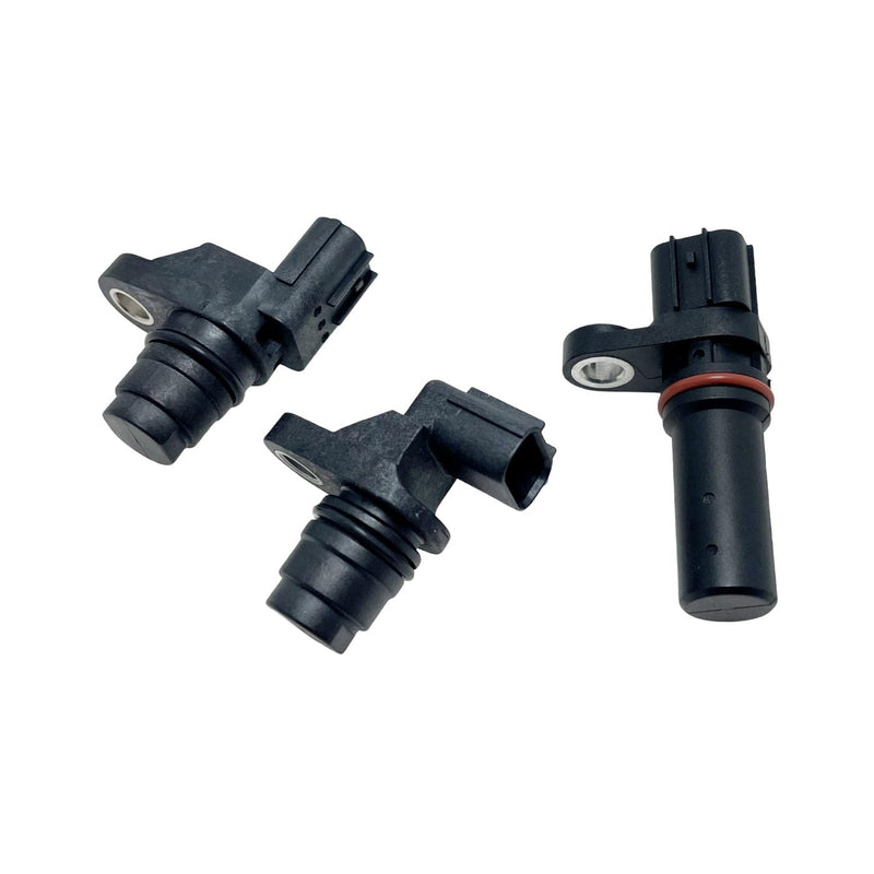 Engine Camshaft Position Sensor and Crankshaft Position Sensor 37500-RAA-A01+37510PNB003 Compatible with 2004-2008 Ac-ura TSX 2003-2007 Accord 2003-2011 Element