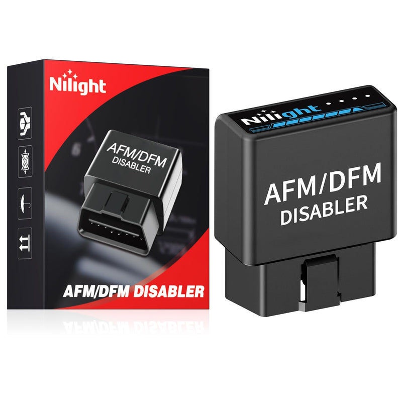 Nilight AFM Disabler Active Fuel Management Delete AFM/DFM Disabler for 5.3 Silverado Chevy 2010-2018 GMC Sierra Yukon Tahoe Avalanche Cadillac Escalade V6 & V8 Engine 3.6L 5.3L 6.0L 6.2L Vehicle Blue