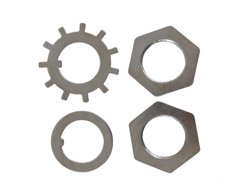 Replacement 1-1/2" Trailer Spindle Washer Nut Kit K71-367-00 Fits Dexter 9K 10K GD Round Spindle End Axle