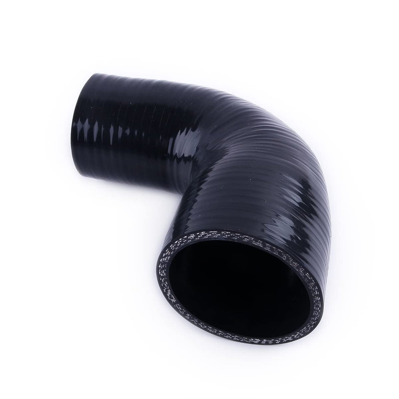 90 Degree 2.5" to 2.75" (63-70mm) ID Elbow Silicone Coupler Hose,4Ply, Reinforced Turbo/Intercooler/Intake Piping/Industrial 90-ID2.5" to 2.75" 90 Degree Reducer