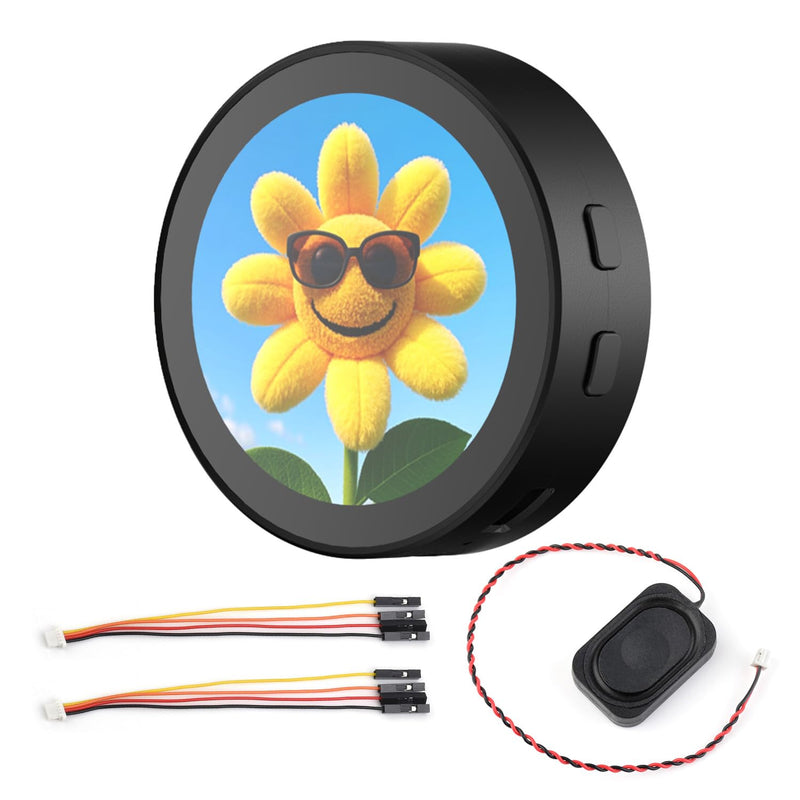 Waveshare ESP32-S3 1.85inch Round LCD Development Board, 360×360, Supports Wi-Fi & Bluetooth BLE 5, AI Speech, Smart Speaker Box, ESP32 with Display
