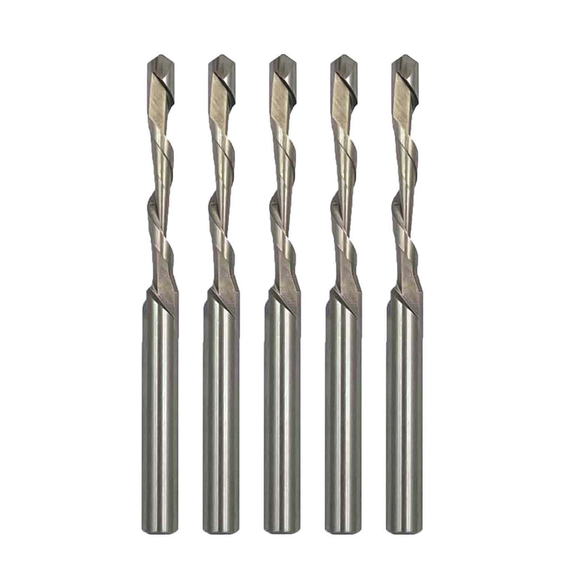 12 Pieces Drywall Cutting Tools 3/16 Inch Guide Point Cutting Bits,HSS65(M2) Materials Drill Bits, Cutting Drywall, Used for with Spiral Saw and Power Tools 12PCS(3/16")