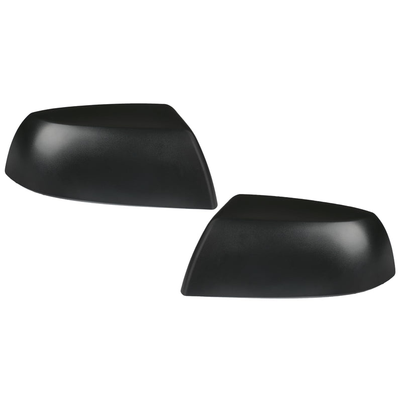 Textured Black Outer Rear View Mirror Cover Cap Front Driver Passeger Side for Toyota Tundra 2007-2021 Toyota Sequoia Replaces 87945-0C020 87915-0C040 Textured Black