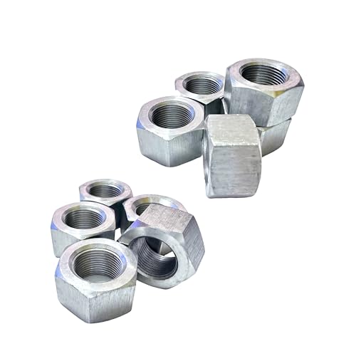 bmotiontech Stainless Steel SS304 5/8"-24 UNEF HEX NUT Unified National Extra Fine Series Type B (Pack of 10pcs) 10