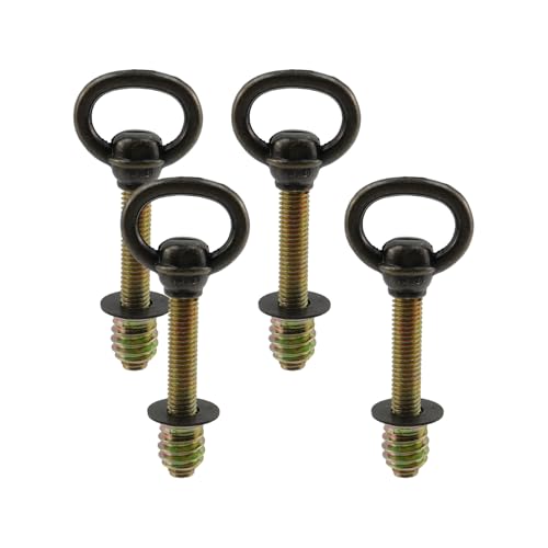 Adjustable Swivel Mirror Screws, Antique Brass, 4 PCS M8x81 Bronze