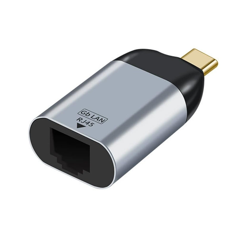 USB-C Type-C USB3.1 to 1000Mbps Gigabit Ethernet Network LAN Adapter for Laptop USB-C Male to RJ45 Female 1GbE