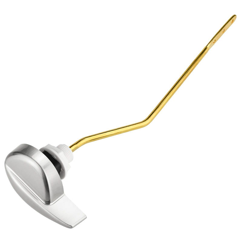 Compatible with TOTO Toilet Handle Replacement Parts Kit, Universal THU068#CP Trip Lvr for St743S Side Mount Toilet Flush Tank Lever Handle for TOTO Kohler Toilet Tank, 1-Pack Brushed Silver 1 Pack