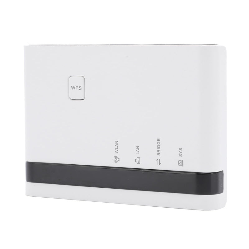 Wireless Print Server with 4 USB Sharing, Multi Mode (Wired / 2.4G WiFi/Standalone), Easy Setup, 100Mbps LAN, Plug and Play for & (White) white