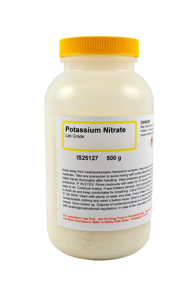Innovating Science - Potassium Nitrate Lab Grade 500g - Versatile Oxidizing Agent for Scientific, Industrial, and Research Applications